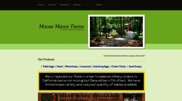 moosemanorfarms.com