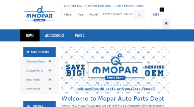 moparpartsdept.com