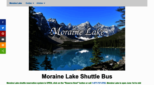 morainelakeshuttle.ca