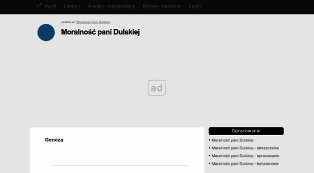 moralnosc-pani-dulskiej.klp.pl
