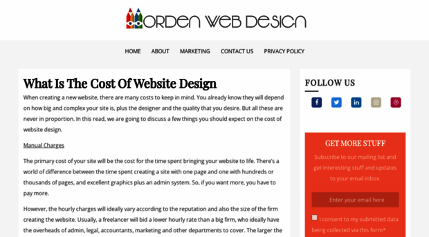 mordenwebdesign.com