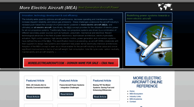 moreelectricaircraft.com