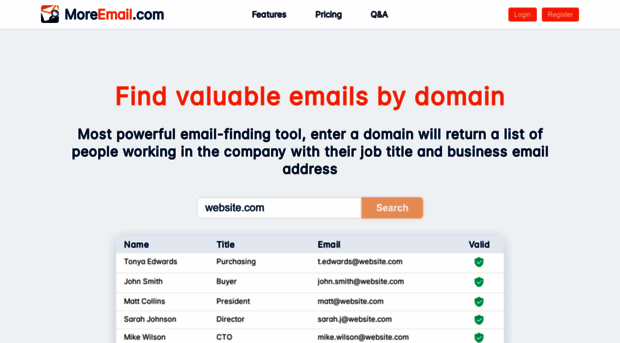 moreemail.com