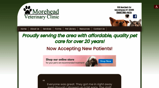 moreheadvetclinic.com