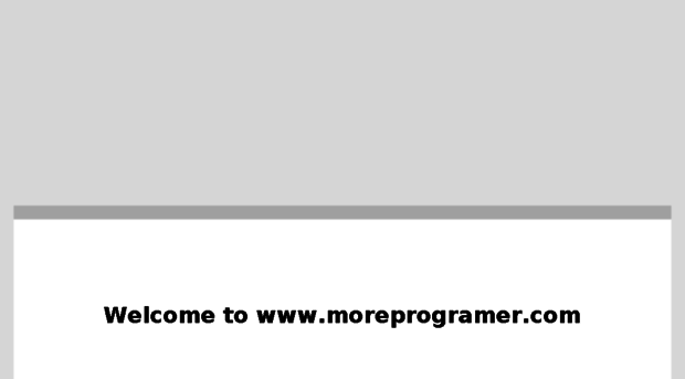 moreprogramer.com