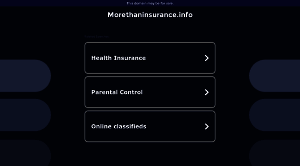 morethaninsurance.info