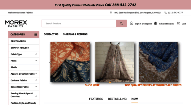 morexfabrics.com