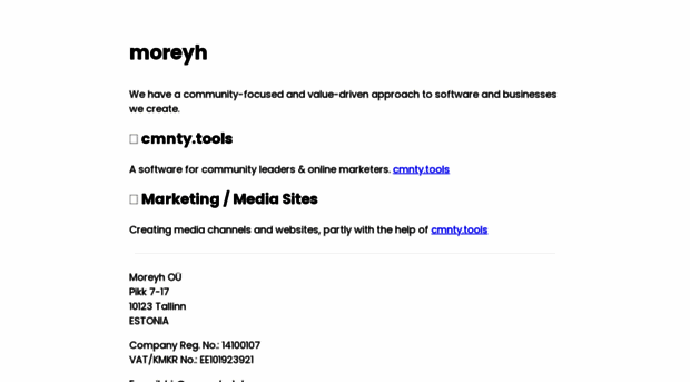moreyh.com
