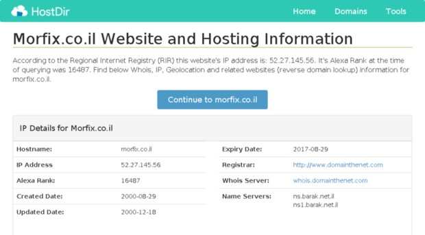 morfix.co.il.hostdir.org