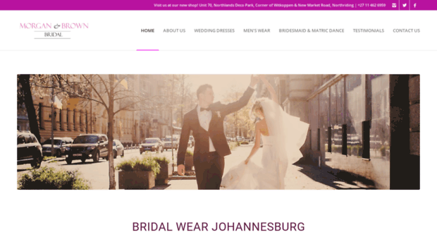 morganandbrownbridal.co.za