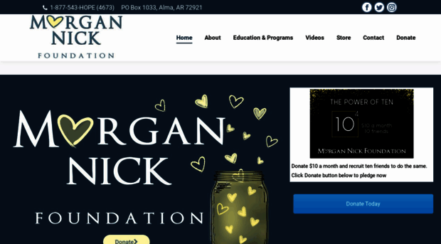 morgannickfoundation.com