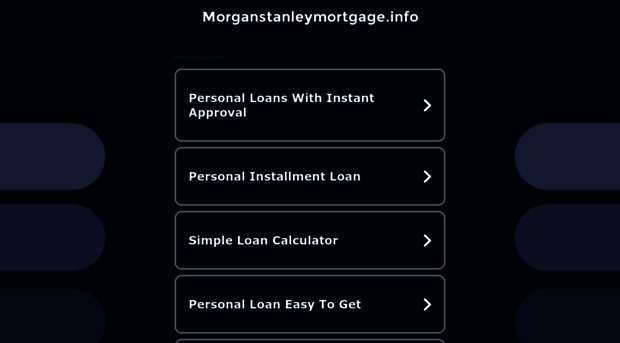 morganstanleymortgage.info