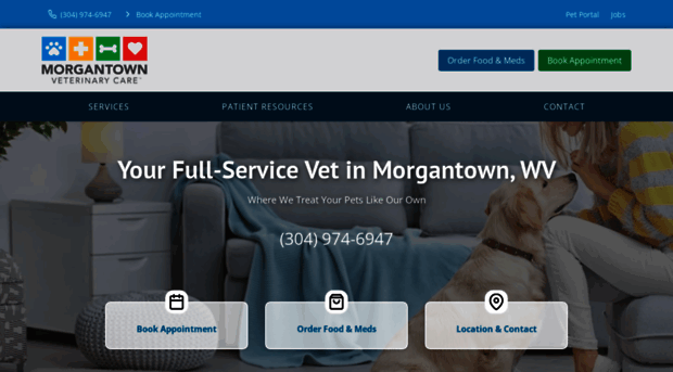 morgantownvetcare.com