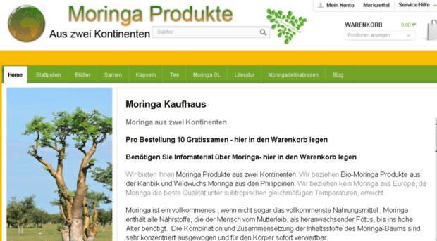 moringa-kaufhaus.de