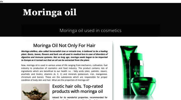 moringaoilforhair.com