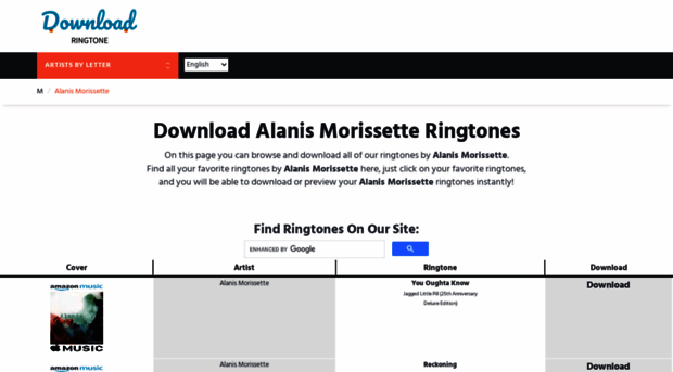 morissette.download-ringtone.com