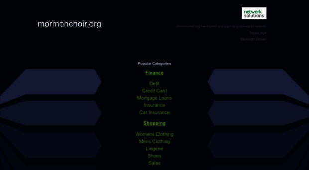 mormonchoir.org