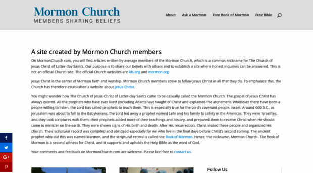 mormonchurch.com