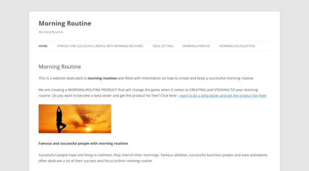 morning-routine.com