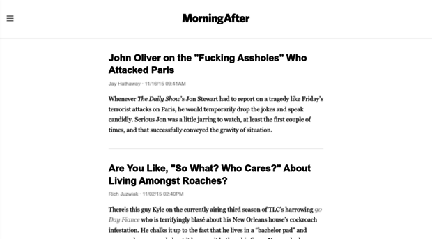 morningafter.gawker.com