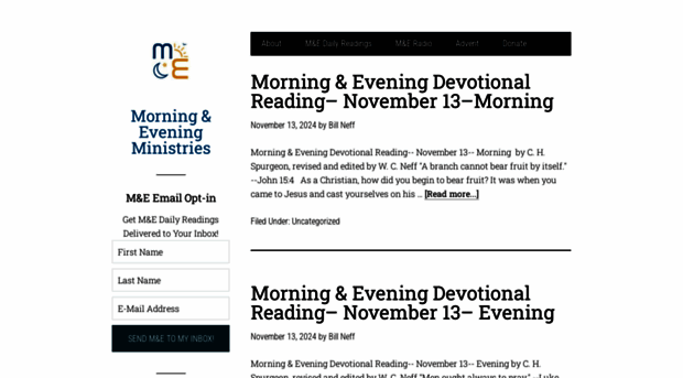 morningandevening.org