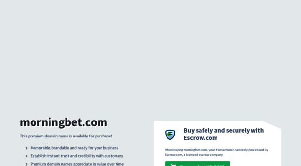 morningbet.com