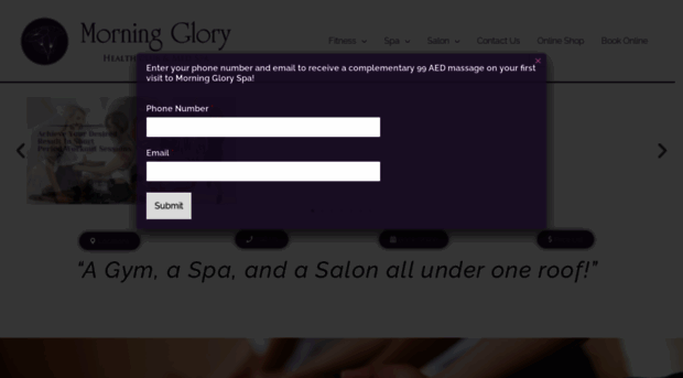 morninggloryspa.com