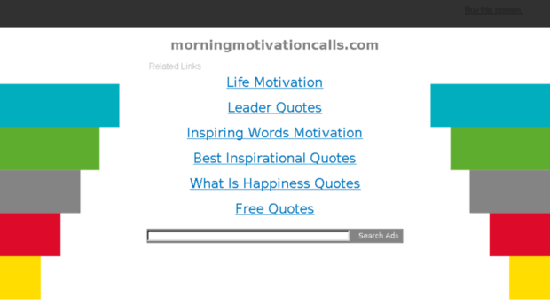 morningmotivationcalls.com