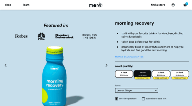 morningrecoverydrink.com