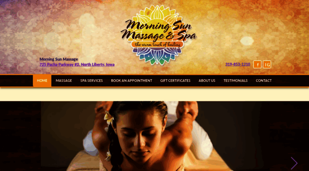 morningsunmassage.com