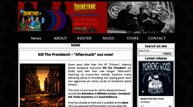 morningwoodrecords.com