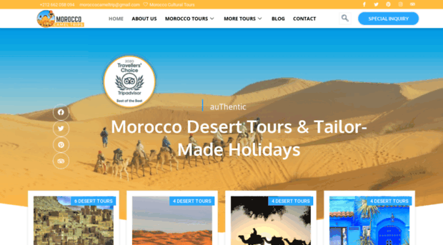 moroccocameltrips.com