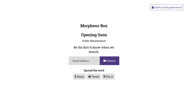 morpheusbox.com