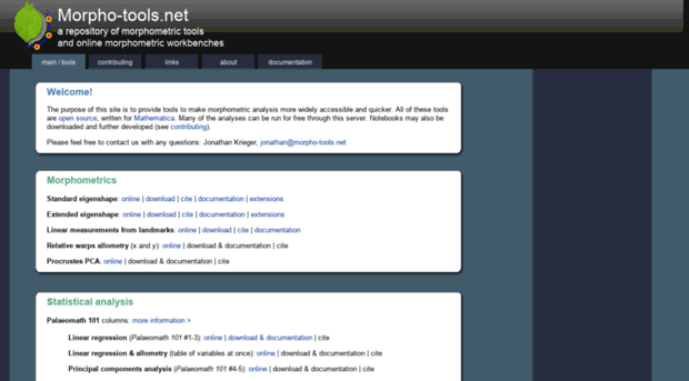 morpho-tools.net