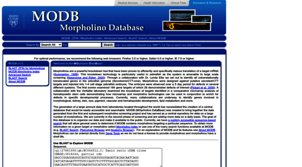 morpholinodatabase.org