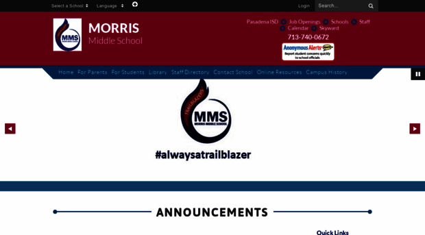 morris.pasadenaisd.org