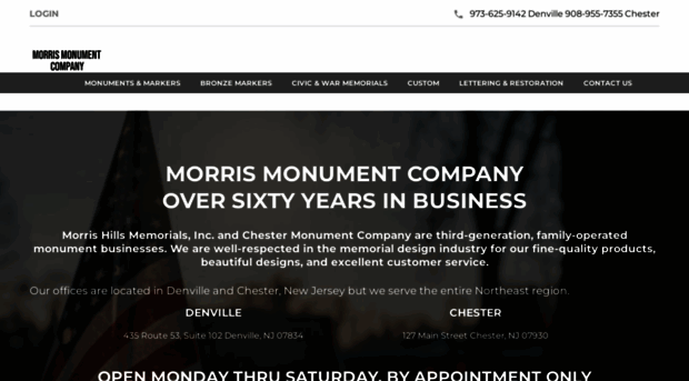 morrishillsmemorials.com