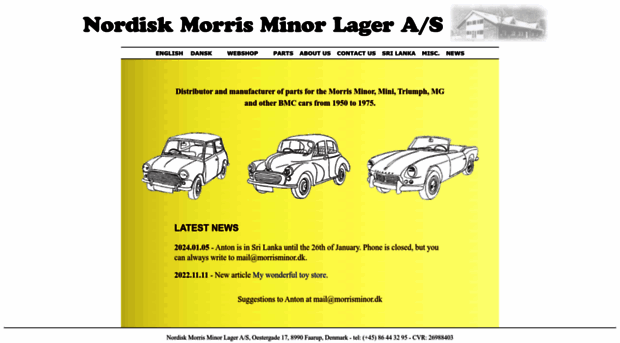 morrisminor.dk