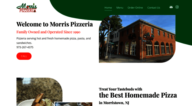 morrispizzeria.com