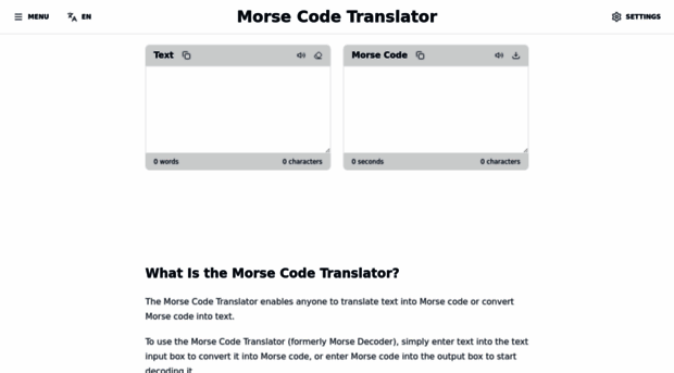 morsecodetranslator.com