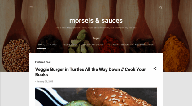 morselsandsauces.com