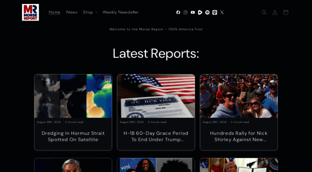 morsereport.com
