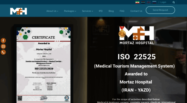 mortazhospital.com