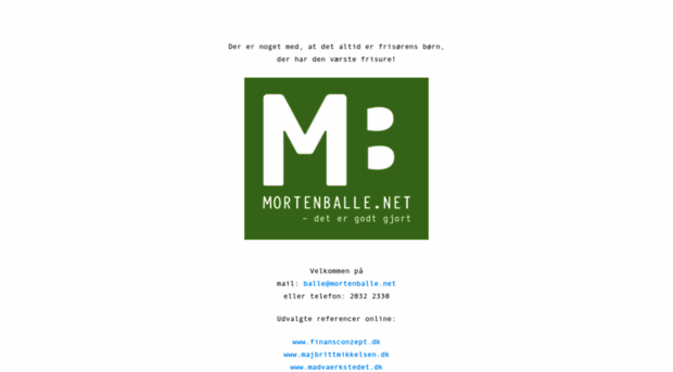 mortenballe.net