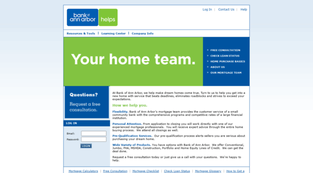 mortgage.bankofannarbor.com