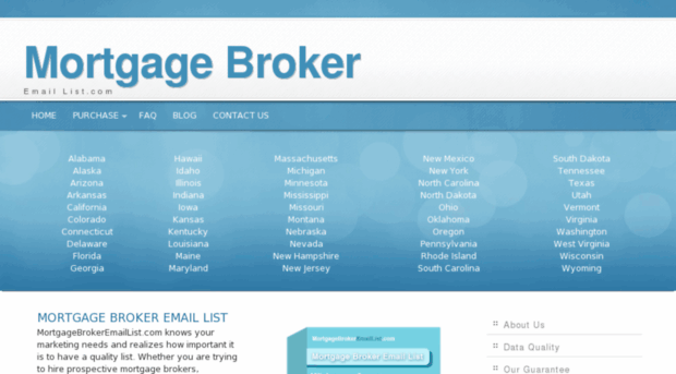 mortgagebrokeremaillist.com