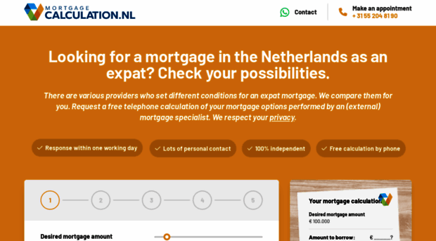 mortgagecalculation.nl
