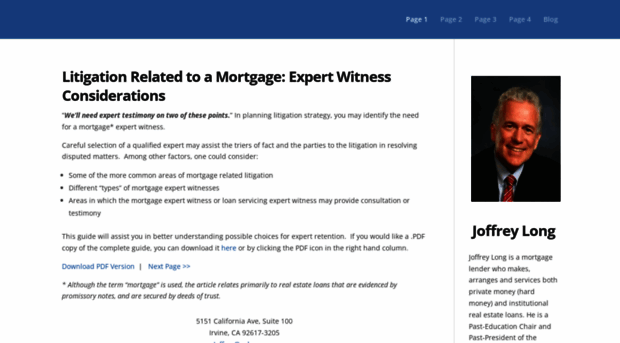 mortgageexpertwitness.net