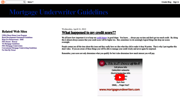 mortgageguidelines.blogspot.com