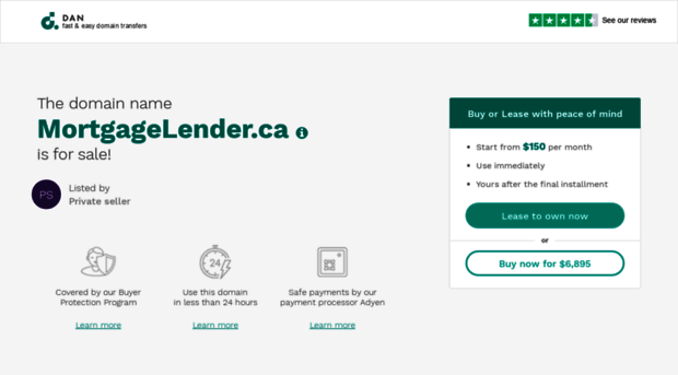 mortgagelender.ca